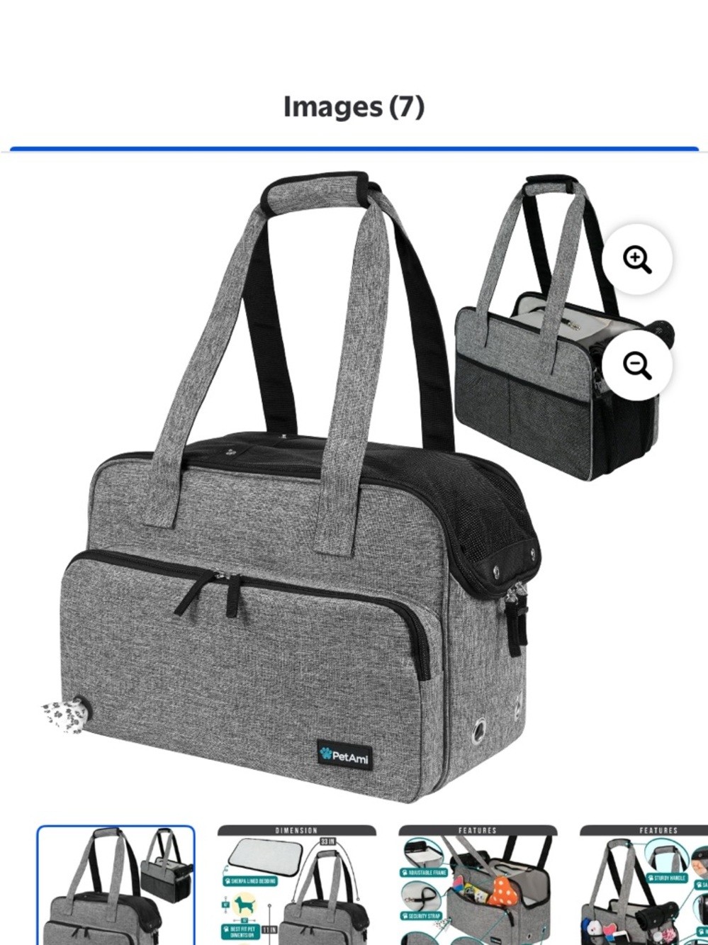 New Travel Pet Carrier Tote Bag